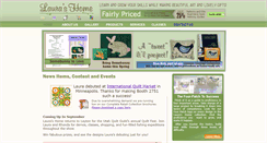 Desktop Screenshot of laurashome.com